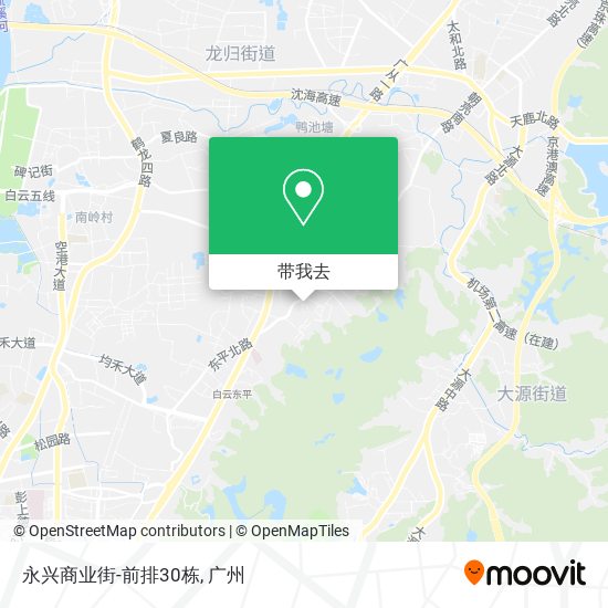 永兴商业街-前排30栋地图