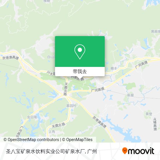 圣八宝矿泉水饮料实业公司矿泉水厂地图