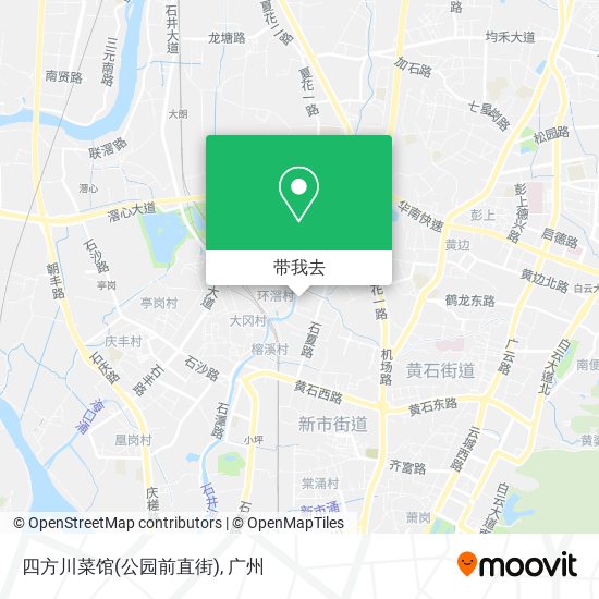四方川菜馆(公园前直街)地图
