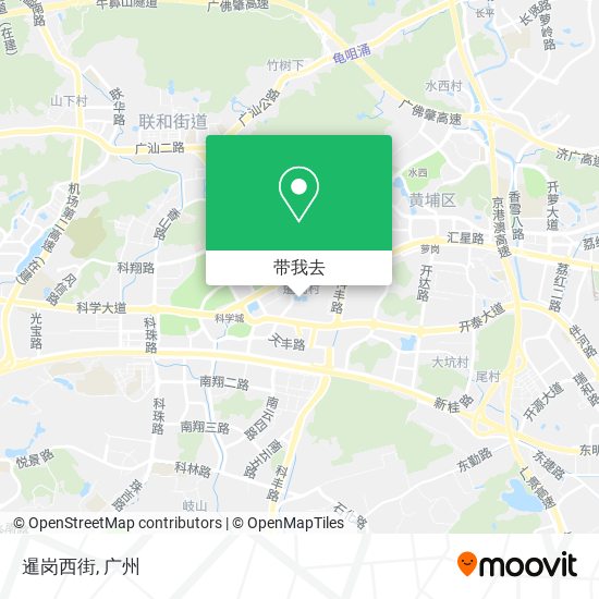暹岗西街地图