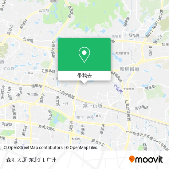 森汇大厦-东北门地图