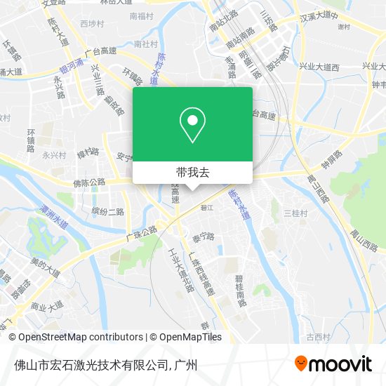 佛山市宏石激光技术有限公司地图
