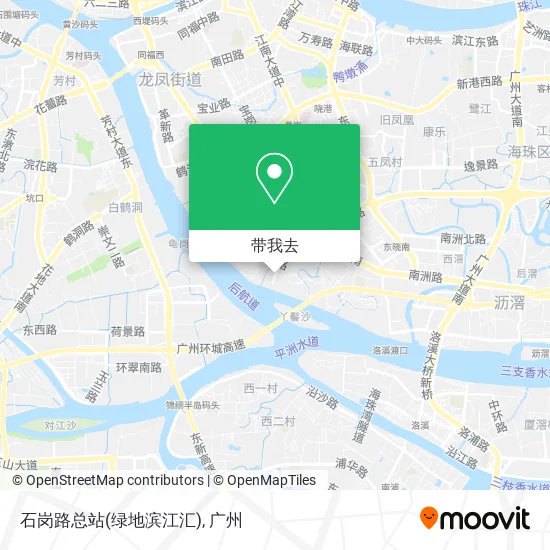 石岗路总站(绿地滨江汇)地图