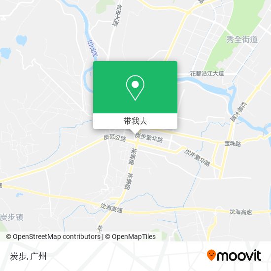 炭步地图