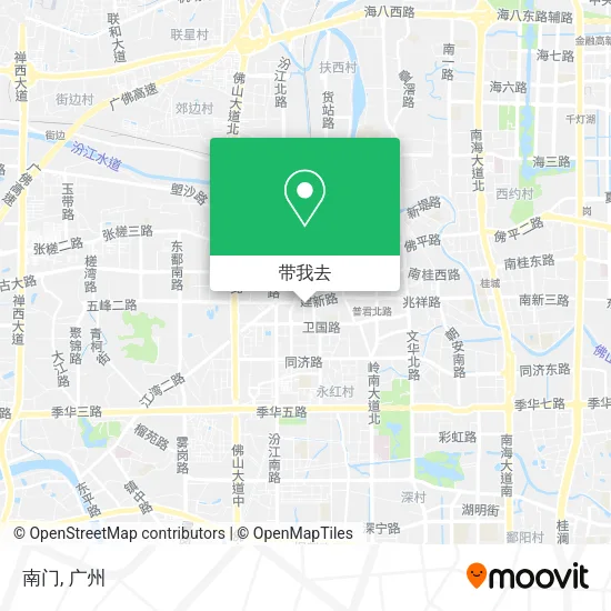南门地图