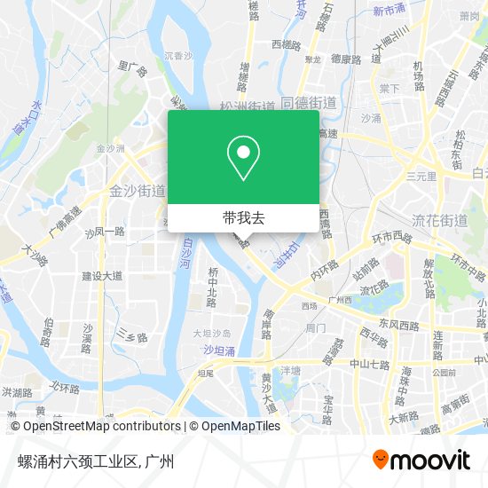 螺涌村六颈工业区地图