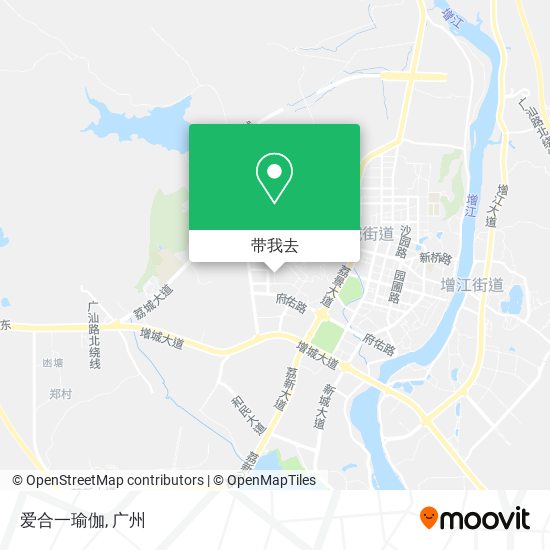 爱合一瑜伽地图