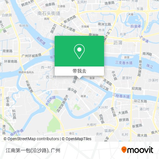 江南第一包(沿沙路)地图