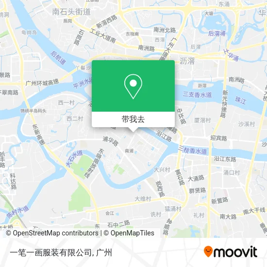 一笔一画服装有限公司地图