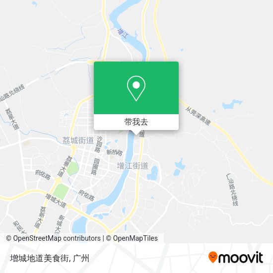 增城地道美食街地图