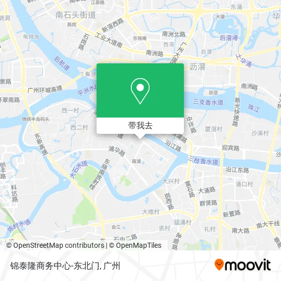 锦泰隆商务中心-东北门地图