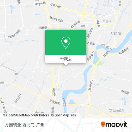 方圆镜业-西北门地图