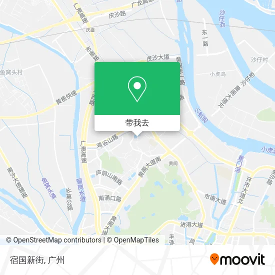 宿国新街地图