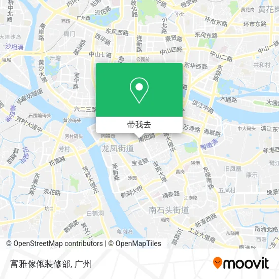 富雅傢俬装修部地图