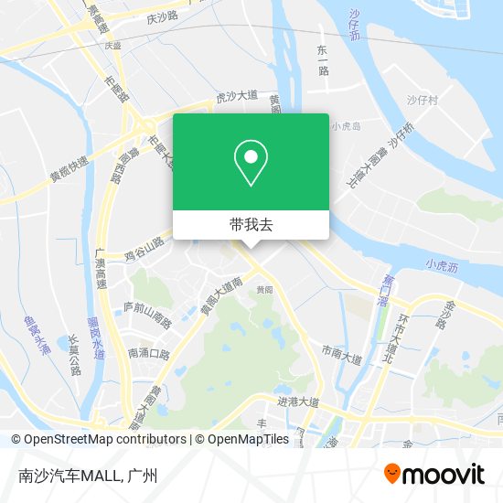 南沙汽车MALL地图