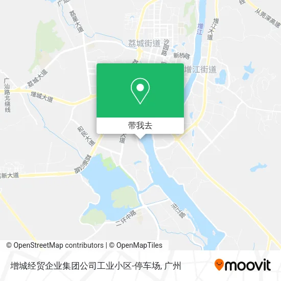 增城经贸企业集团公司工业小区-停车场地图