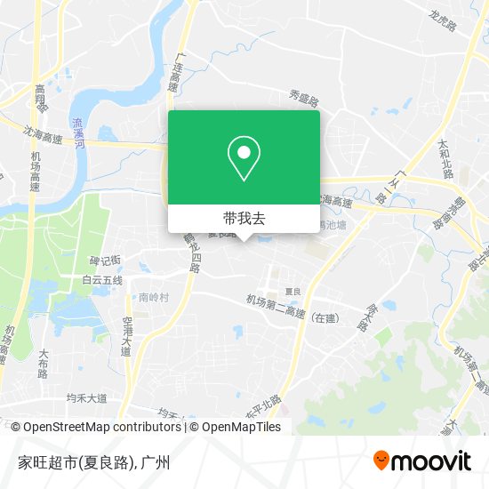 家旺超市(夏良路)地图