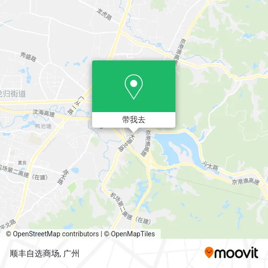 顺丰自选商场地图