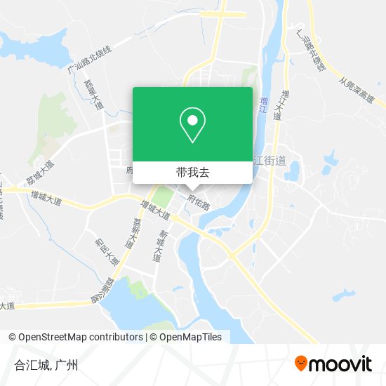 合汇城地图