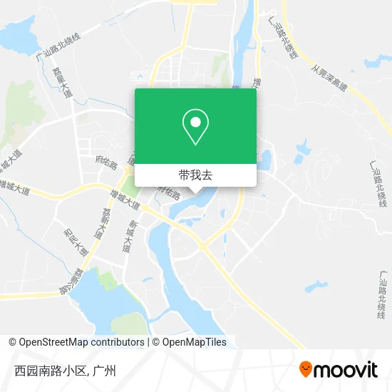 西园南路小区地图