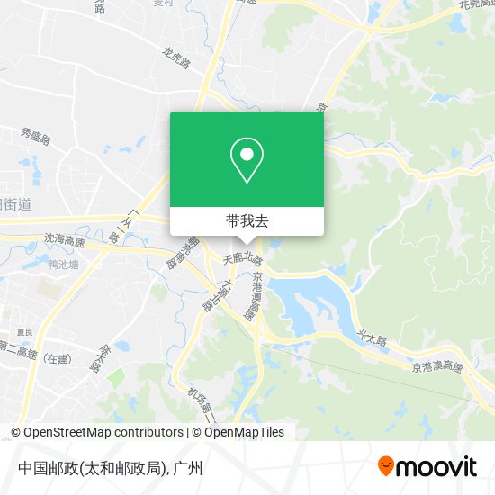 中国邮政(太和邮政局)地图