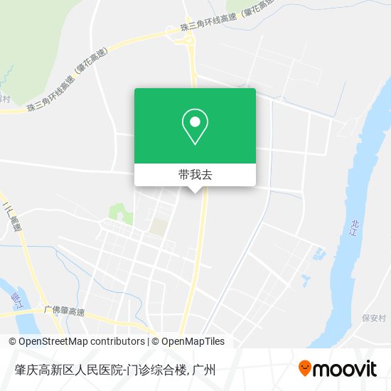 肇庆高新区人民医院-门诊综合楼地图
