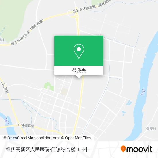 肇庆高新区人民医院-门诊综合楼地图