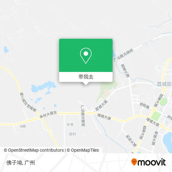 佛子坳地图