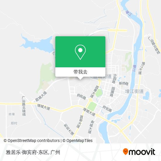 雅居乐·御宾府-东区地图