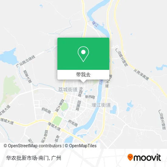华农批新市场-南门地图