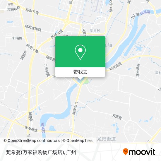 梵希蔓(万家福购物广场店)地图