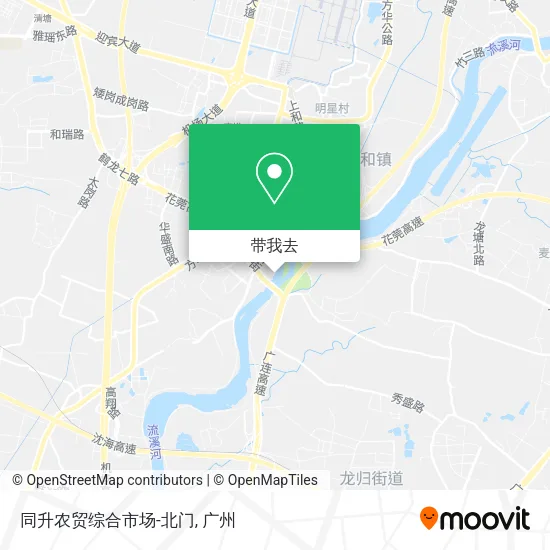 同升农贸综合市场-北门地图