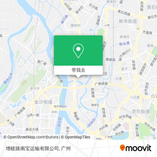 增槎路南宝运输有限公司地图