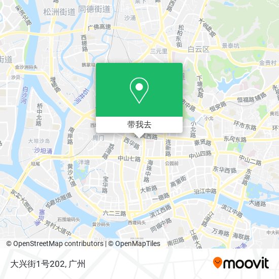 大兴街1号202地图