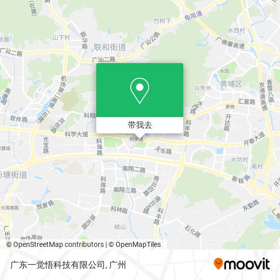 广东一觉悟科技有限公司地图