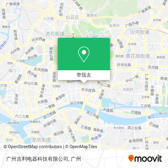 广州吉利电器科技有限公司地图