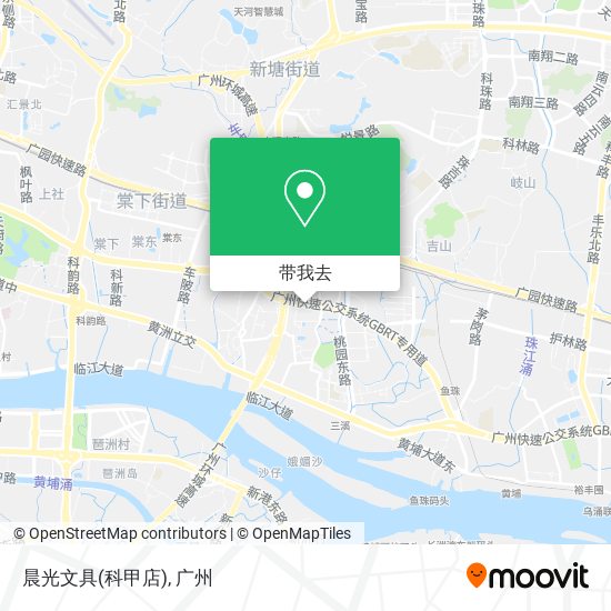 晨光文具(科甲店)地图