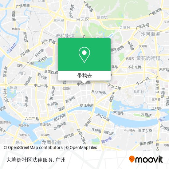 大塘街社区法律服务地图