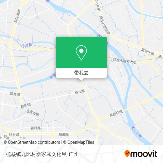 榄核镇九比村新家庭文化屋地图