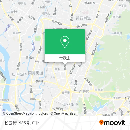 松云街1935号地图