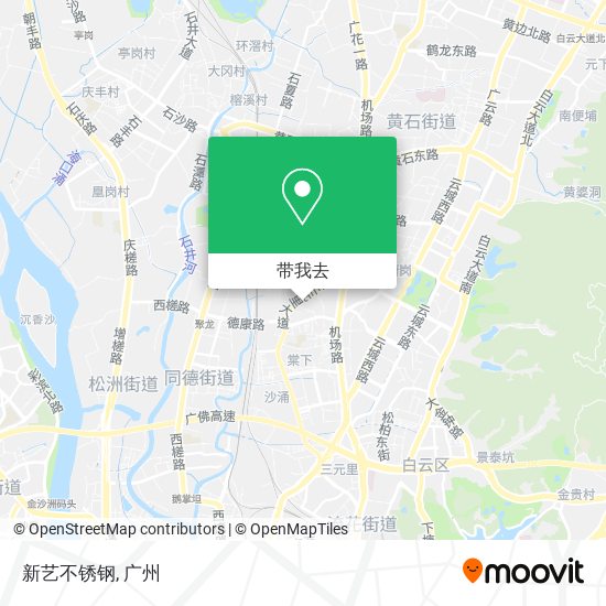 新艺不锈钢地图