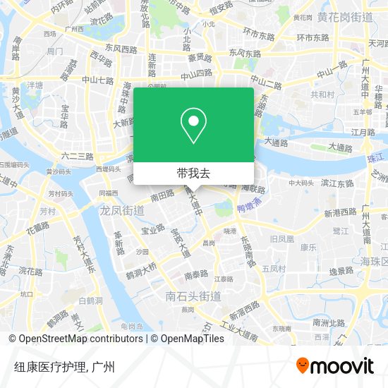 纽康医疗护理地图