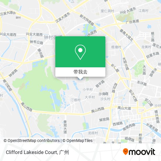 Clifford Lakeside Court地图