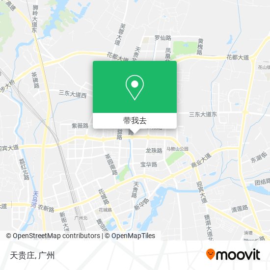 天贵庄地图