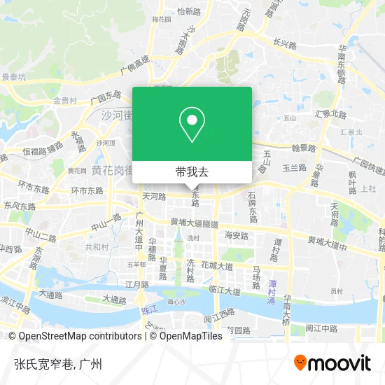 张氏宽窄巷地图