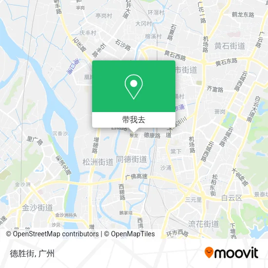 德胜街地图