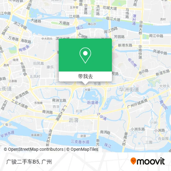 广骏二手车B5地图