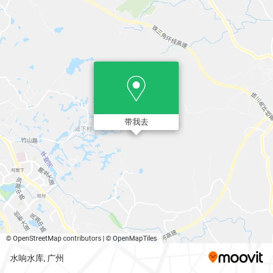 水响水库地图