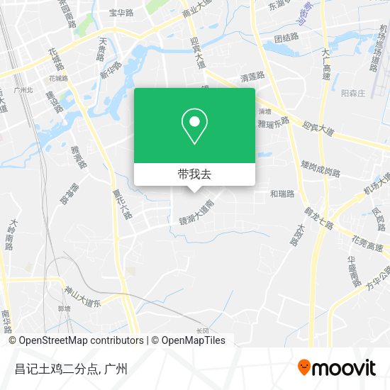 昌记土鸡二分点地图