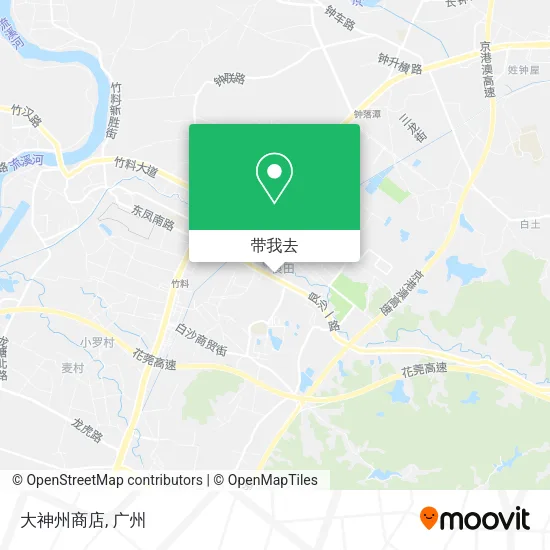 大神州商店地图